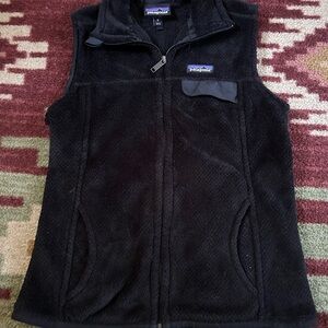 Patagonia Womens Black Fleece Vest